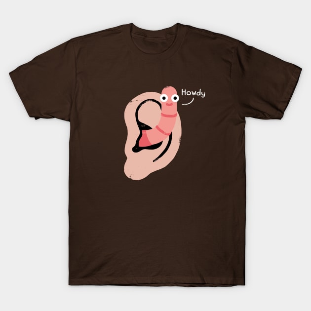 Earworm T-Shirt by bohsky